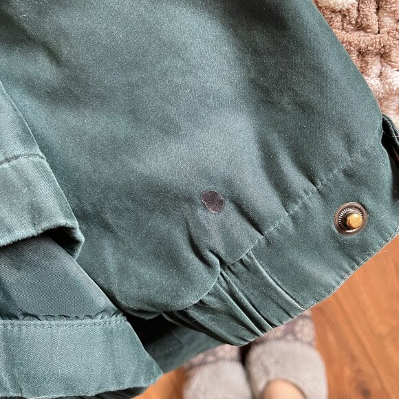 Liz Claiborne Vintage Utility Jacket | Forest Green - Picture 6 of 8